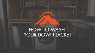 How to Wash Your Down Jacket [upl. by Rogergcam]