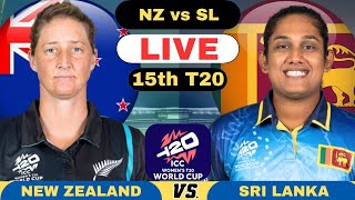 Live New Zealand Women vs Sri Lanka Women T20  NZW vs SLW Live ICC Womens T20 World Cup 2024 [upl. by Kenric350]