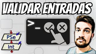 VALIDACIÓN de ENTRADAS en PSeInt ⌨️ [upl. by Oiled]