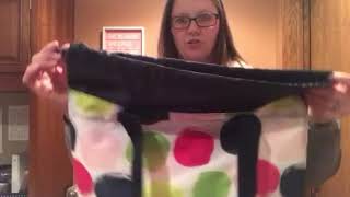 Thirty One Product Review Mesh Mix Cinch Bag [upl. by Salzhauer661]