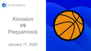 TJK NETWORK 2 PRESENTS Boys Basketball  Kinnelon VS Pequannock Official Game Broadcast [upl. by Nodnil]