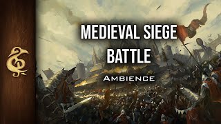 Siege Battle  Combat Ambience  1 Hour dnd [upl. by Agnimod]