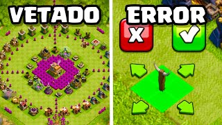 Las 10 aldeas MAS INCREIBLES en Clash of Clans [upl. by Starobin868]