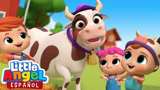 La VACA LOLA 🐄 tiene Cabeza y tiene Cola  Canciones Infantiles de la Granja [upl. by Kopaz]