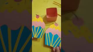 Cute DIY Cupcake🧁Pencil HolderPinterest Inspireddiy shortsytshortsviralshorts CraftyKainat [upl. by Lister998]