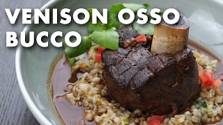 Venison Osso Bucco  Example Dish Video [upl. by Maison]