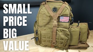 NEW 2024 ULTIMATE BUDGET THREE GUN TACTICAL RANGE BACKPACK FROM 3 PIGEONS BAG REVIEW [upl. by Irap]