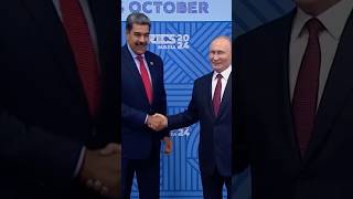 Putin Meets Venezuelas Maduro on Sidelines of Russias BRICS Summit [upl. by Georgetta]