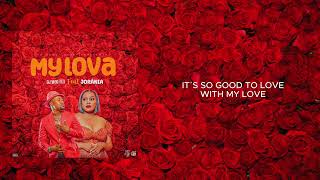 Dj Vado Poster Feat Jordânia  My Lova Lyric Video [upl. by Nesrac]