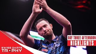 QUARTERFINALISTS CONFIRMED  Day Three Afternoon Highlights  2024 Swiss Darts Trophy [upl. by Akcired458]