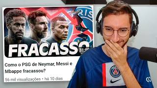 Como o PSG de Neymar Messi e Mbappe fracassou [upl. by Umeh894]