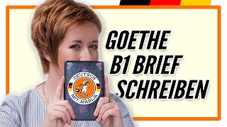 Schreiben Teil 1 Goethe Zertifikat B1  Prüfungsvorbereitung Deutsch B1 Deutsch mit Marija [upl. by Genni918]