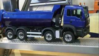 BEST RC ScaleArt Trucks SCALE MODEL 114 modellbau messe [upl. by Anirak]