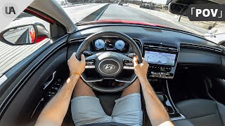 2021 HYUNDAI TUCSON 16 CRDi 48V HYBRID 136 HP DCT  4K POV TEST DRIVE [upl. by Airalednac]