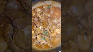 Liver gundukai fry 😋 youtube food chickenreciepe viralvideos [upl. by Onitnatsnoc]