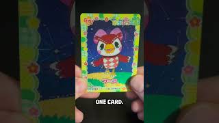 Animal Crossing Cards MOVE shorts AnimalCrossing ACNH [upl. by Eberle]