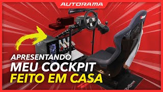 Como montei o setup do meu simulador de corridas  Autorama [upl. by Wilden]