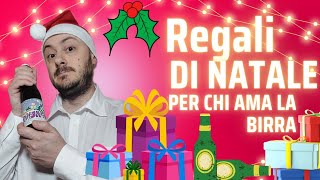 Regali di NATALE per appassionati di BIRRA [upl. by Nananne]