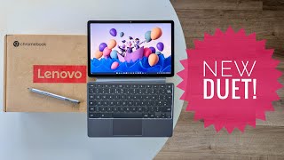 Unboxing the New Lenovo Chromebook Duet 11” 2024 [upl. by Ztnaj]