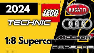 2024 LEGO Technic 18 Supercar Discussion [upl. by Shani]