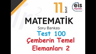 Eis Yayınları 11Sınıf Matematik Soru Bankası Test 100 [upl. by Kellen54]