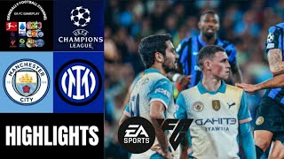 Manchester City vs Inter Mailand UEFA Champions League Highlights [upl. by Nnyre]