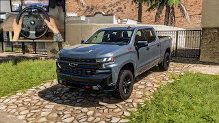 Chevrolet Silverado 2020  Realistic Driving  Forza Horizon 5 Steering Wheel [upl. by Linet256]