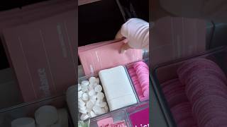 Bathroom drawer organization pt 2 organized bathroom skincareproducts thatgirl satisfying [upl. by Dawn]