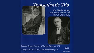 Trio for Clarinet Cello and Piano Op 29 III Chant elegiaque [upl. by Dnarb542]