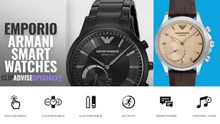 Emporio Armani Hybrid Connected Watch Review in NEPALI [upl. by Veronike]