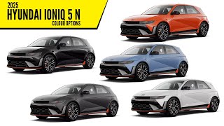 2025 Hyundai Ioniq 5 N – Color Options  Images  AUTOBICS [upl. by Repotsirhc]