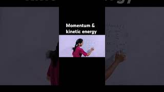 Momentum and kinetic energyclass 11 Physicswork energy and power shortvideo class11th [upl. by Rekcut]