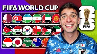 FINAL ASIA WORLD CUP 2026 QUALIFIERS PREDICTION [upl. by Gnod743]