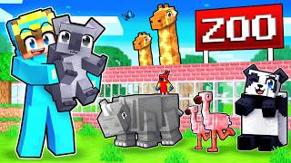 I Built a ZOO for EVERY ANIMAL in Minecraft [upl. by Leimad52]