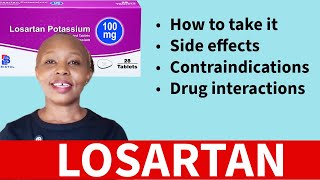 LOSARTAN for high blood pressure What you need to know [upl. by Enriqueta861]