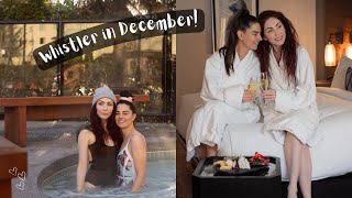 Romantic Holiday Getaway at Fairmont Chateau Whistler  LESBIAN TRAVEL COUPLE  Lez See the World [upl. by Ponzo793]