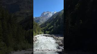 Breathtaking Hike in Switzerland swiss hiking switzerland swissbeauty explore adventure [upl. by Akeirahs]