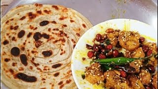 Malabar Paratha Recipe  Paratha recipe aryanpushpa [upl. by Bull]