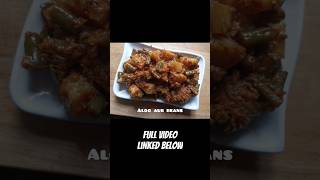 Aloo and Beans Recipe  Easy and Tasty Recipe TasteBestt [upl. by Rasecoiluj]