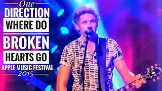 One direction  Where do broken hearts go  Live at Apple music🍎 festival 2015OTRA [upl. by Lseil]