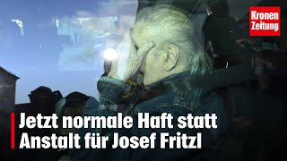 Jetzt normale Haft statt Anstalt für Josef Fritzl  kronetv NEWS [upl. by Vannie420]