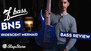 Bass Review F Bass BN5 Iridescent Mermaid ft DavidVause [upl. by Eerehc]