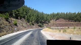 drive into marmaris turkey from the mountains  da [upl. by Casaleggio]