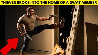 A GROUP OF THIEVES BREAKS INTO AN HOUSE IN NEW JERSEY UNAWARE THAT THE RESIDENT IS A SWAT VETERAN [upl. by Idyak]