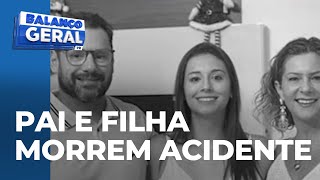 Pai e filha que morreram em engavetamento na BR 163 são velados em Cascavel [upl. by Eniamrehs565]