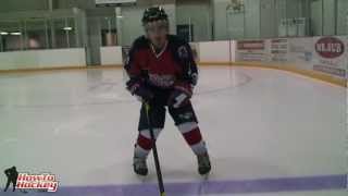 Backwards Crossovers Step by Step How to Lesson  How To Hockey [upl. by Attenyl]