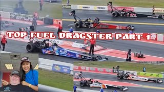 Top Fuel Dragster Part 1 NHRA Gatornational Gainesville 2024DragRacing20 [upl. by Hagai]