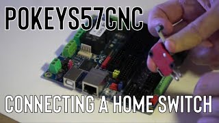 How to Connect and Configure a Home Switch on the PoKeys57CNC Controller  StepbyStep Guide [upl. by Harvie512]