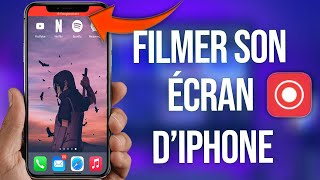 Comment Filmer son écran diPhone  TUTO COMPLET 2022 [upl. by Vashti113]