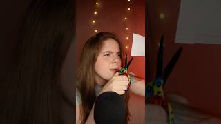 VERY “Professional” Nail Artist Does Your Nails ASMR Roleplay FASTEST asmr shorts asmrsounds [upl. by Geordie]